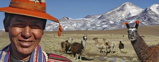 Bolivia: Tibet of the Americas - Photo Collage