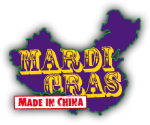Mardi Gras: Made In China - Logo